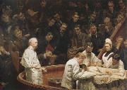 Thomas Eakins the agnew clinic oil painting